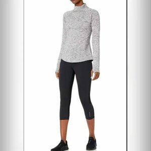Core 10 Black Workout Capri Leggings Size XL